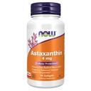 NU Supplementen, Astaxanthine 4 mg afgeleid van Non-GMO Hematococcus Pluvialis Microalgen en heeft van nature voorkomende Luteïne, Canthaxanthine en Beta-Caroteen, 90 Softgels