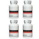 4 Flessen 60 Caps Luxxe Wit Enhanced Glutathion - Effective Skin Whitening Supplement