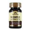 Windmolen B-complex tabletten met vitamine C en ijzersupplement - 100 Ea