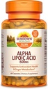 Sundown Naturals Super Alpha Lipoïnezuur 600 mg Capsules