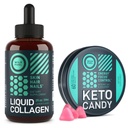 WILD BRANDSTOF Liquid Collagen en Keto Candy Beauty and Fitness Bundle