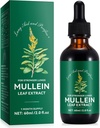 Extrait de feuille de Mullein générique - Aid et purificateur pulmonaire - Soutien respiratoire et nettoyage doux du poumon - Respiration saine - Naturel et sûr - Absorption rapide - Végétarien - 60ml, 1 mois d'approvisionnement