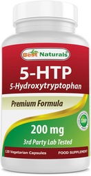 Best Naturals 5-HTP 200 mg 120 Vegetarische Capsules