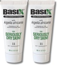 Basix Skin Defence Repair Cream (Twin Pack) Kigelia Afrikaanse worst Boom Soothes Eczema Psoriasis Dermatitis Acne Natuurlijke ingrediënten voor droge jeukende huid Citroen Ginger Plum Rosemary Vitamine E Rose Aloë