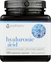 Youtheory Hyaluronic Acid Advanced Formula, Dairy Free, 120 Capsules (verpakking van 1)