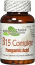 Nature's Choice Supplements B15 Complete Extra Sterkte, Pangamisch zuur, met TMG&DMG 500mg 90 Capsules