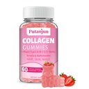 Collageen Gummies Haar, Huid & Nails Gummies met Biotin Vitamine C, E, & Zink 
