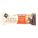 Barre de nutrition NuGo - Slim - Beurre aux cacahuètes - 1,59 Bars Oz - Cas de 12
