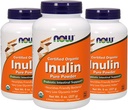 NOW Foods Inulin (gecertificeerd biologisch) - 8 oz (pakket van 3)