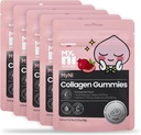 myni Collageen Gummies (12 Count) - Marine Collageen Supplement 2000mg, Low-molecular Weight Fish Collageen for Skin, Hair & Nails by Ildong. Vitamine C, Hyaluronic Acid.