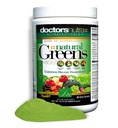 Mélange de poudre de vert naturel, 10.79 Ounces (306 grammes) avec des ingrédients biologiques certifiés - 50 superaliments végétaux végétariens - Pas de gluten, saveur tropicale