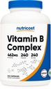 Nutricost Vitamine B Complex 462mg, 240 Capsules - met vitamine C - Energy Complex