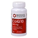 Protocol CoQ10 100mg - met vitamine E & Soy Lecithin - CoQ10 Supplement - Halal & Egg Free - 90 Softgels