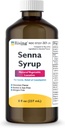 Rising Health Natuurlijke plantaardige Laxative - Senna Sennosides Syrup 8.8mg/5ml - Constipatie Relief - Chocolate Flavor - Vergeleken met Senokot® Syrup