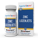 Superior Bron Zinklozenjets - Immune System Support Supplement - Trace Mineral Supplement Aids Systems & Functions - Zink Supplement voor vrouwen en mannen - 60 Instant Solution Tablets