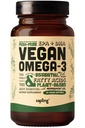 Supplément Vegan Omega 3 - Acide gras à base végétale DHA et EPA - Carrageenan Free, alternative à l'huile de poisson, soutient le cœur, le cerveau, la santé articulaire - Algae source durable - 60 Softgels