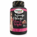 Aguaje Hinojo Maca Triple (Maca Root Supplement) Premium 100 Capsules | Premium Botanical Blend for Feminine Balance & Confidence