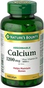 Nature's Bounty Absorbable Calcium 1200mg plus Vitamine D3 1000IU 100 telling