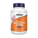 NOW Voedingssupplementen, Glucosamine & MSM (GreenGrown® Glucosamine), vegetarisch, 120 Veg Capsules