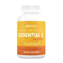 Paleovalley Essential C Complex - Vitamine C Supplement voor Immune Support - 1 Pack, 450mg - Biologische Superfoods Unripe Acerola Cherry, Camu Camu, Amla Berry - Geen synthetisch ascorbinezuur - USA Made