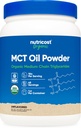 Nutricost Biologische MCT Oliepoeder 1 LB - Gecertificeerd USDA Biologische, Geweldig voor Keto, Ketosis en Ketogene Dieten - Zero Net Carbs (Medium Chain triglyceride)