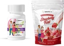 BariatricPal Duodenal Switch Complete 30-Day Supply Vitamin Pack (Iron-Free Capsule Calcium Citrate Zachte Kauwen met Probiotica - Aardbei Twist)