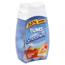 TUMS Smoothies Extra sterkte Assorted Fruit Antacida kauwtabletten 60 telling