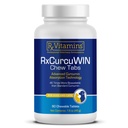 Rx Vitaminen CurcuWIN - Curcumine voor honden en katten - Vitaminen en supplementen, Allergie Relief - Biedt Immune Support & Aids Digestieve Ondersteuning - Gezamenlijk supplement - 90ct