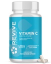Revive MD Vitamine C Capsules, 1000mg - High-Potency VIT C Ascorbic Acid Dieetsupplement voor Immune Support & Antioxidant Health - No Fillers & Non-GMO (200 Vegetarische Capsules, 30 porties)