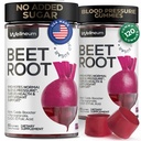 Beet voor hoge bloeddruk 120 stuks (2 stuks) - Beetwortelkauwers met granaatappelsappoeder - Nitric Oxide Gummies for Energy, Cardio Health - Gummy Supplement voor mannen en vrouwen - Suikervrij