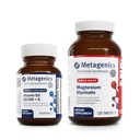 Metagenics Bundle - D3 10.000 + K & Magnesium Glycinate - 60 Softgels of D3 for Immune Support, Bone Health & Heart Health* - 120 Tablets of Magnesium Glycinate for nerveuze System Support*