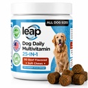 Multivitaminen &uplements for Dogs - Krill Oil, Omega 3,6,9, pre&probiotica, essentiële vitamines, voor Hip & joints, Skin & Coat, Digestief, Immunity Support (90 Kauwen)