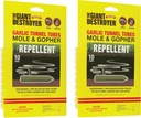 Knoflook Tunnel Tubes voor Molen & Gophers (20 Tubes)