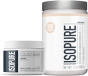 Bundle of Isopure Bovine Colostrum Supplement Powder, Gently Processed, 90 Servings + Isopure Unflavored Creatine Monohydraat Powder, 5g Creatine Monohydraat per scoop, 100 porties, 500g