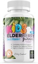 Kinderen Vlierbessen Gummies + Vitamine C + Echinacea & Bee Propolis Kinderen