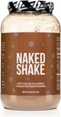 Naked Shake - Hot Cocoa Proteine Shake - Plant Based Proteine Powder met McT Oil - Glutenvrij, Soy-Free, Geen Gmos of kunstmatige zoetstoffen - 30 porties