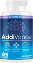 AddiVance 120 Caps - Natural Brain Support Supplement for Enhanced Focus, Memory, & Balanced Behavior - Klinisch bewezen niet-habit Forming Brain Supplement - Geformuleerd door medische professionals