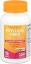 Rite Aid Psyllium Fiber Capsules, 160 Count, Psyllium Fiber Supplement, 