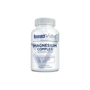 Onderzoek Geverifieerde Magnesium Complex - Hersenen, Spieren en Zenuwen Ondersteuning - Magnesium Bisglycinaat, Malaat, Citraat, en Oxide - Bioperine - Vegan - 60 Capsules - Verpakking van 1
