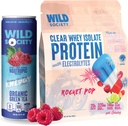WILDE MAATSCHAPPIJ Clear Isoleer + Energie Drink Super Combo - Raket Pop Clear Wei + Blue Razz energiedrank