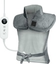Verwarmingskussen voor rugpijn Verwarmingskussen voor nek en schouder Krampen 6 Heat Settings 6 Timers Auto Off Birthday Gifts voor vrouwen Mannen Mam Dad ETL Gecertificeerde Gray