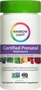 Regenbooglicht Prenatale Multivitamine, Immune Support, 120 Capsules (Package May Vary)