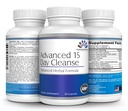 Colon Cleanse - Pilules de désintoxication pour les femmes ou les hommes, supplément de 15 jours avec suppléments probiotiques Superfoods nettoyants de 15 jours pour des mouvements sains de Bowel
