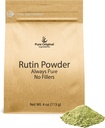 Pure originele ingrediënten Rutinepoeder (4 oz), altijd zuiver, geen additieven of fillers, Lab geverifieerd