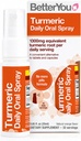 BetterYou Kurkuma Oral Spray - Natural Liquid Turmeric Supplement - een eenvoudige, comfortabele pil alternatief - natuurlijke oranje smaak - 0,85 oz