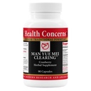 Préoccupations pour la santé Man Yue Mei Clearing – Supplément aux canneberges pour la santé urinaire et nettoyage de la vésicule – Formule de soutien du rein – Supplément chinois à base de plantes avec soie de maïs – 90 capsules