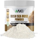 AKI Irish Sea Moss Powder - Rich in 92 Essential Minerals & Vitamins, Including Iodine, Potassium & Magnesium - Ideal for Smoothies & Juices - 100% Vegan, Non-GMO & Supports Wellness (6Oz/170g)
