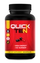 Quick Ten - Beste gewichtsverlies pillen - Natuurlijke Metabolisme Booster, Apetite Suppressant, Fat Burner Pillen - Premium Dieet pillen voor vrouwen en mannen - Energie en Focus Blend - 60 Capsules