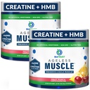 BioTrust Ageless Muscle Builder - Creatine HMB Powder with Vitamin D3 & Betaine - Build & Conserve Naturally Declining Muscle Mass & Strength - Fruit Punch, 60 Servings