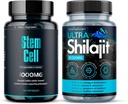 Premium Stem Cell 1.000mg(120Ct) & Shilajit Supplement 10.000mg(60Ct) 